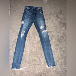 American Eagle Jeans. Super Highrise Jegging size US 2 regular